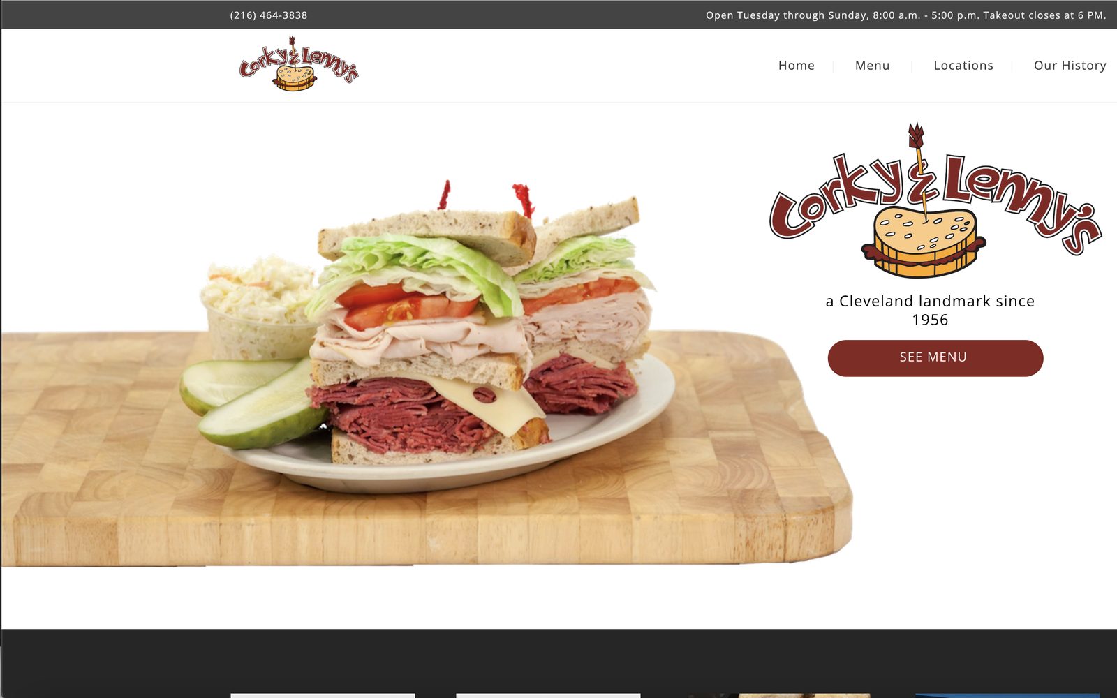 Corky & Lenny's live screenshot