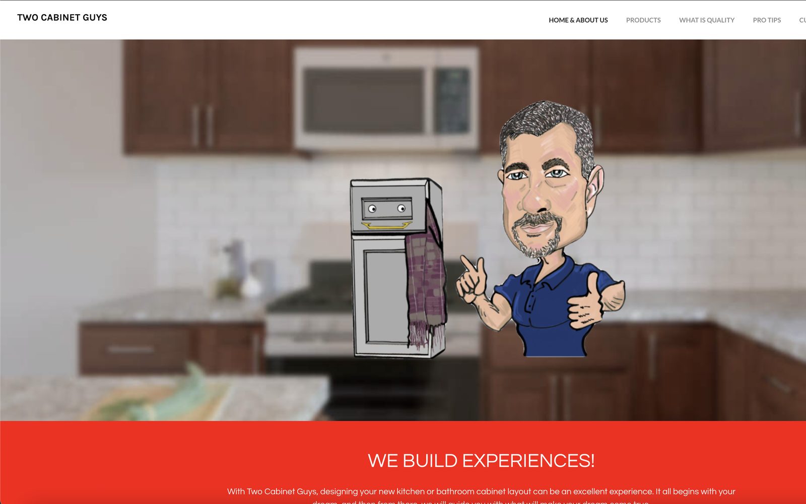 Two Cabinet Guys live screenshot